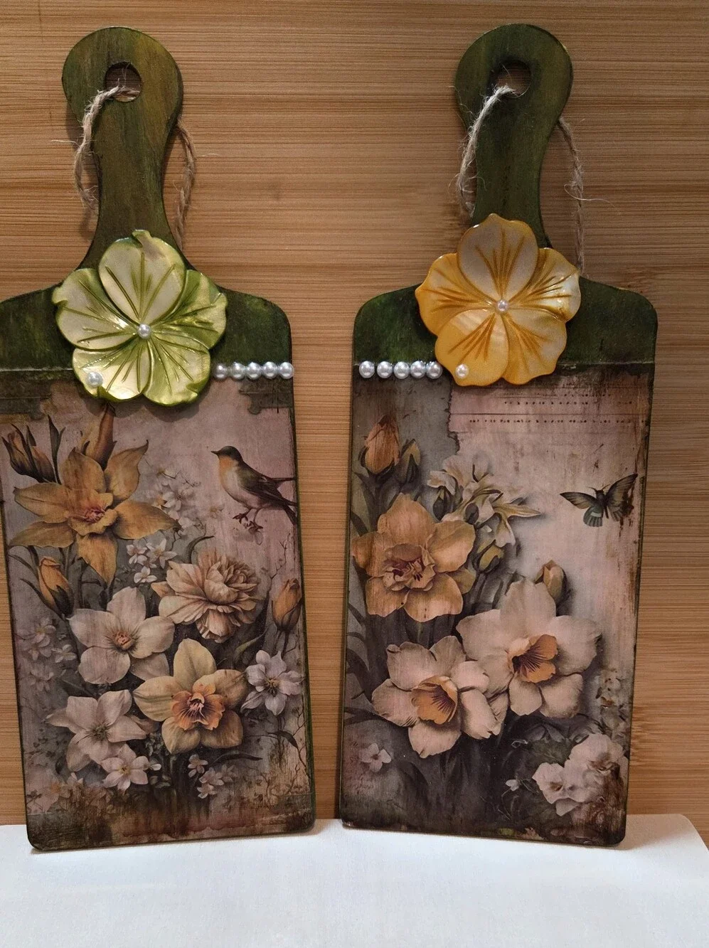 One-of-a-Kind Handmade Decorative Charcuterie Boards - Set of 2